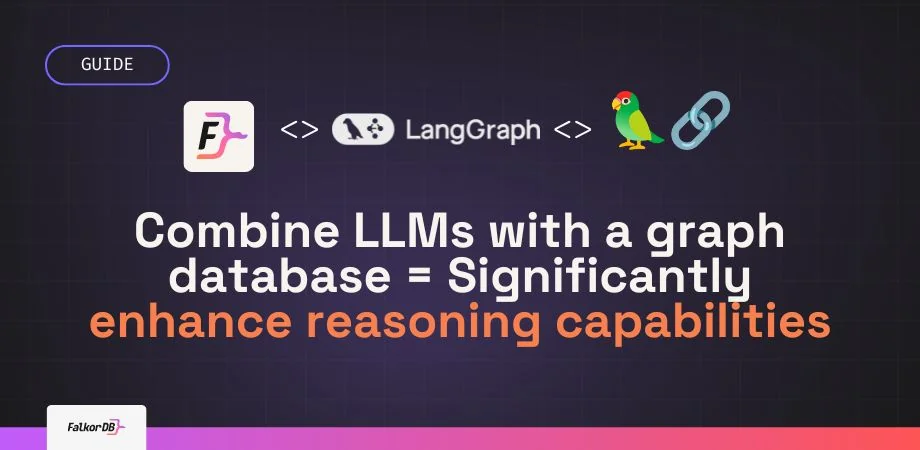 Combine LLMs with a graph database Significantly enhance reasoning capabilities FalkorDB